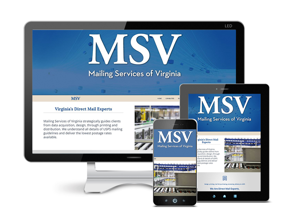 mailing services of virginia wordpress site by good soil agency